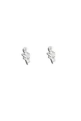 Boucle-d-oreille noeud Argent