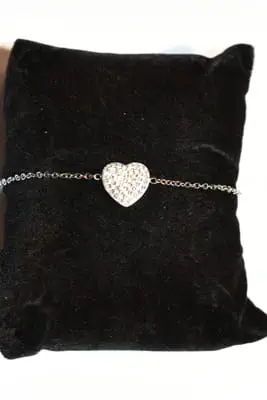 Bracelet coeur Argent