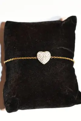 Bracelet coeur Or