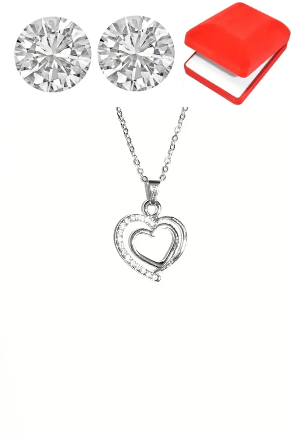 Coffret coeur Argent