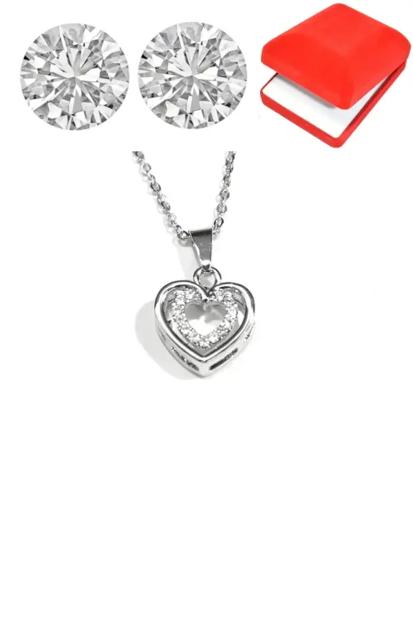 Coffret coeur Argent