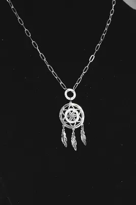 Collier Attrape Rêve Argent