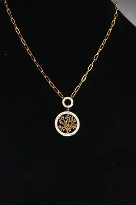 Collier arbre de la vie Or