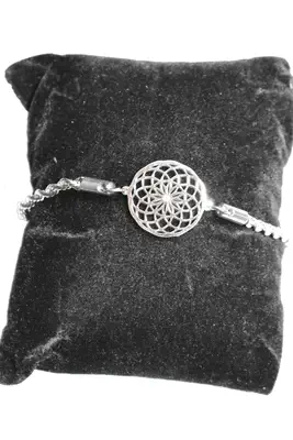 Bracelet Attrape Rêve Argent