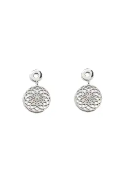 Boucle-d-oreille Attrape Rêve Argent