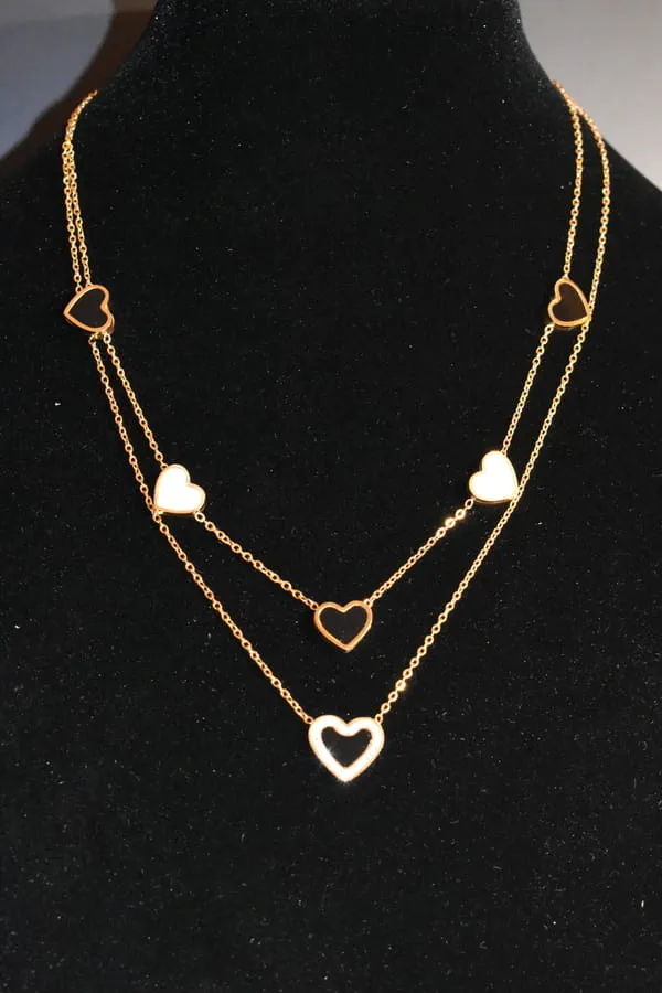 Collier Coeur Or