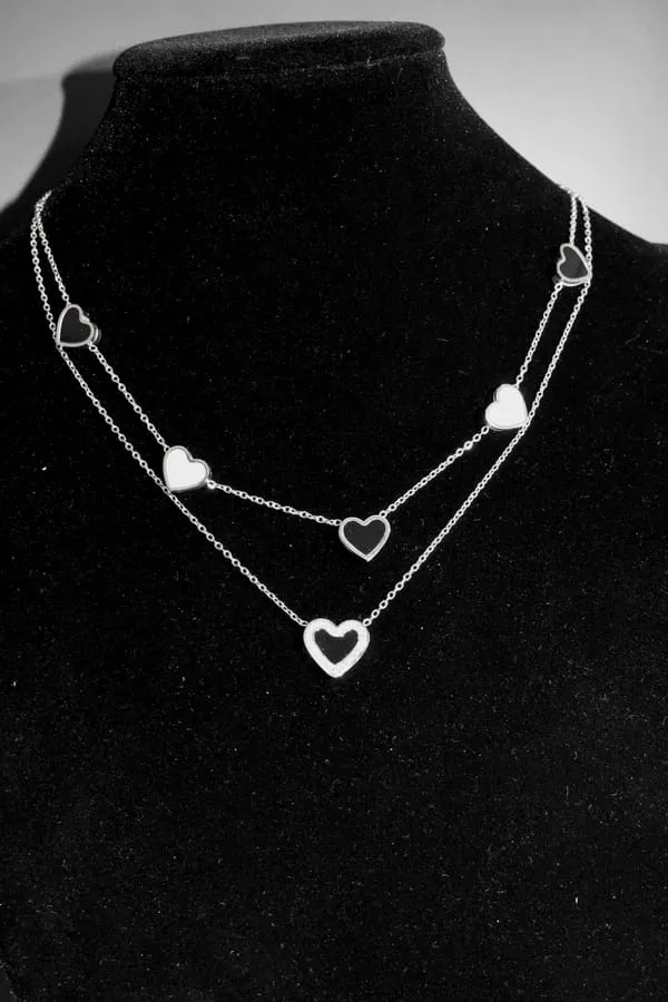 Collier Coeur Argent