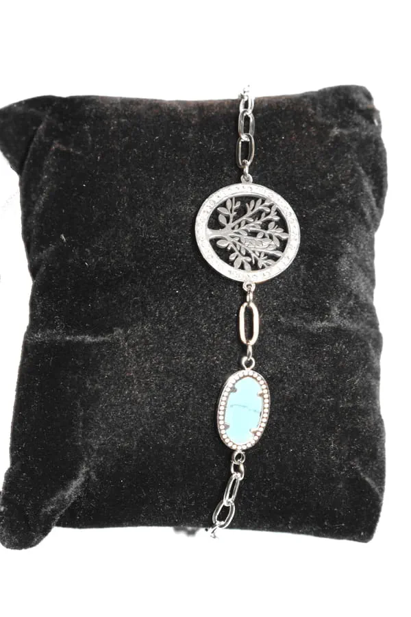 Bracelet arbre de la vie Argent