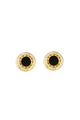 Boucle-d-oreille cercle chiffre romain Or