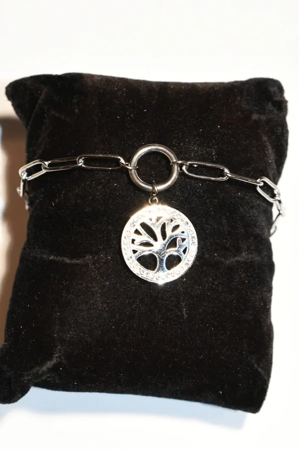 Bracelet arbre de la vie Argent