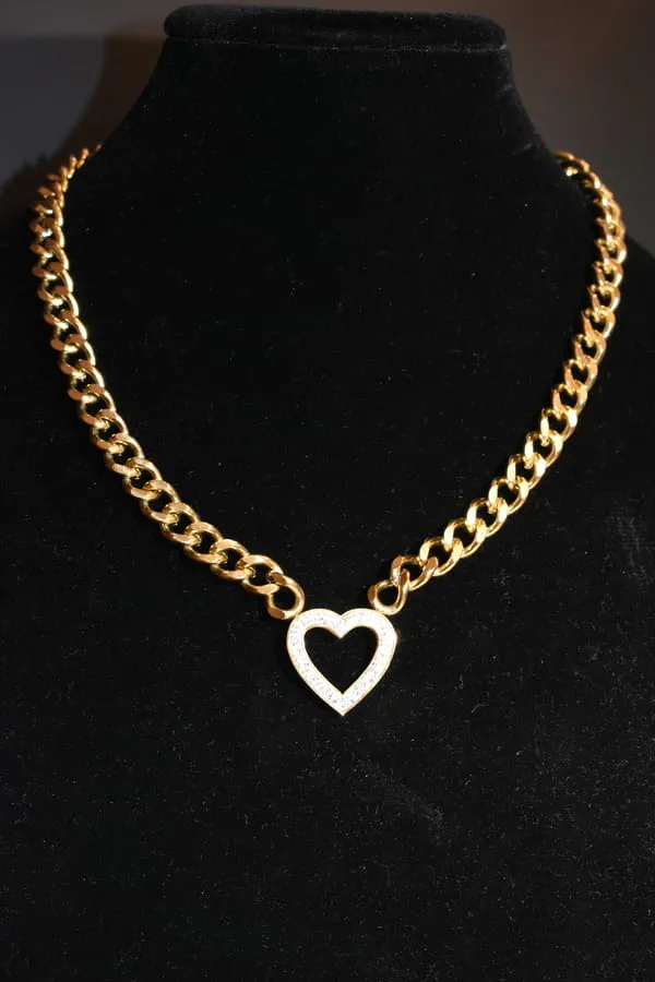 Collier coeur Or