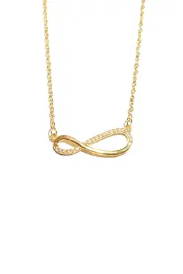 Pendentif infini Or