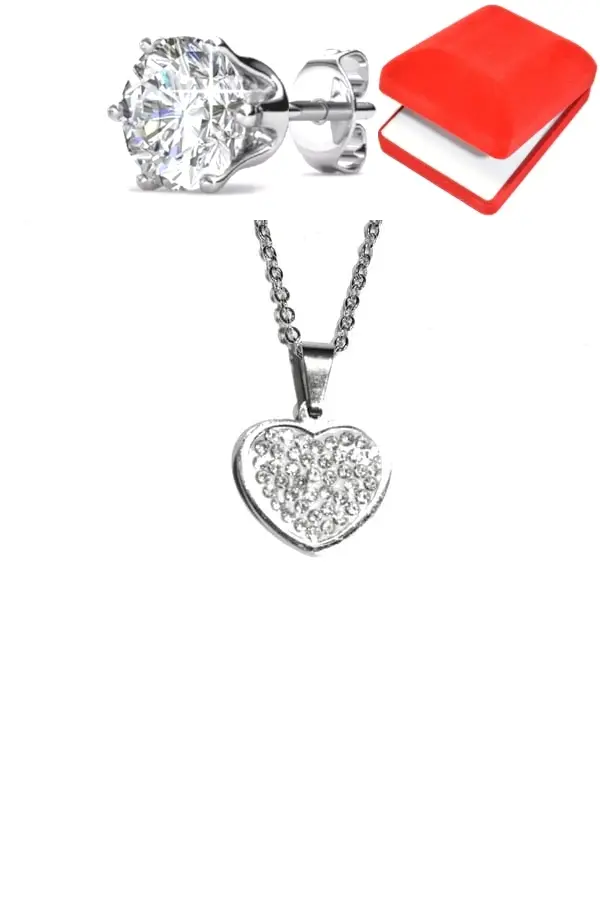 Coffret coeur Argent