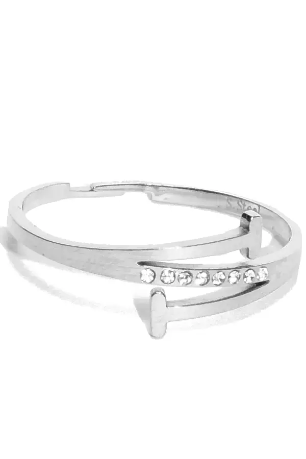 Bague taille réglable Argent