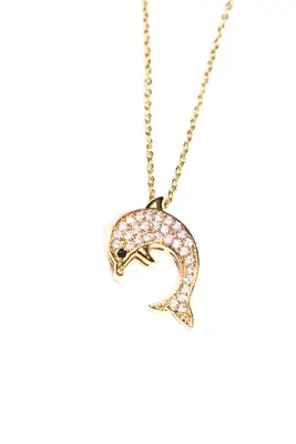 Pendentif dauphin Or