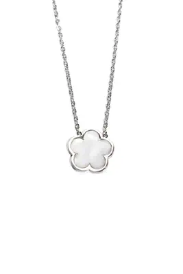 Pendentif Fleur Argent