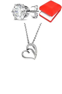 Coffret Coeur Argent B5CF02 