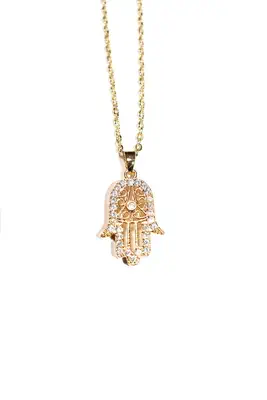 Pendentif Main de fatma Or