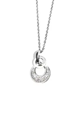 Pendentif cercle Argent