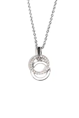 Pendentif cercle Argent