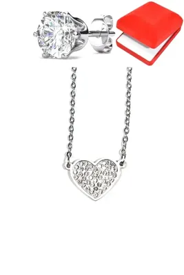 Coffret coeur Argent