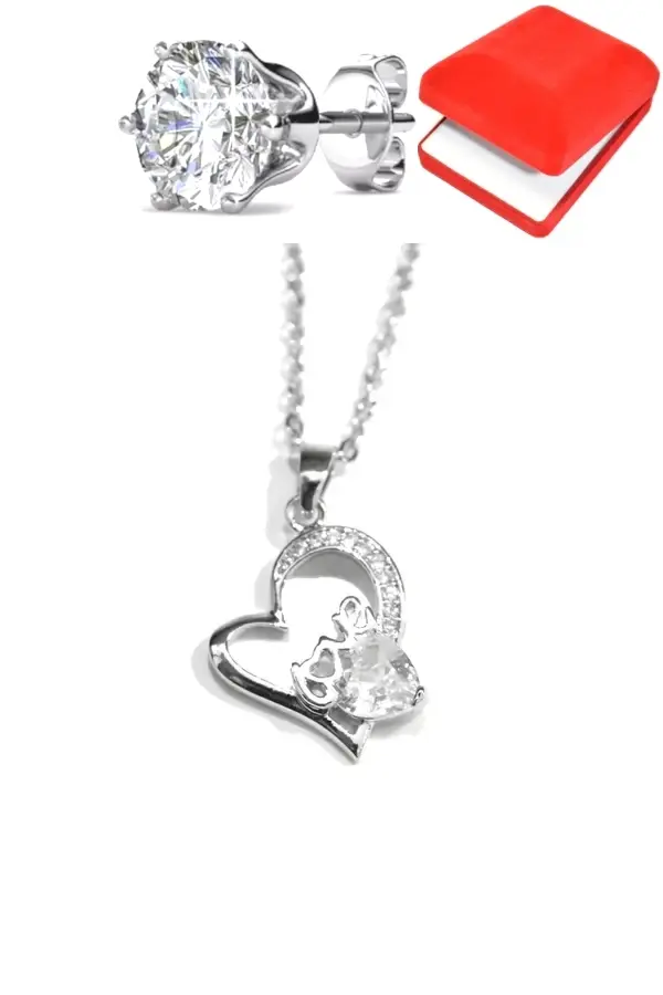 Coffret Coeur love Argent