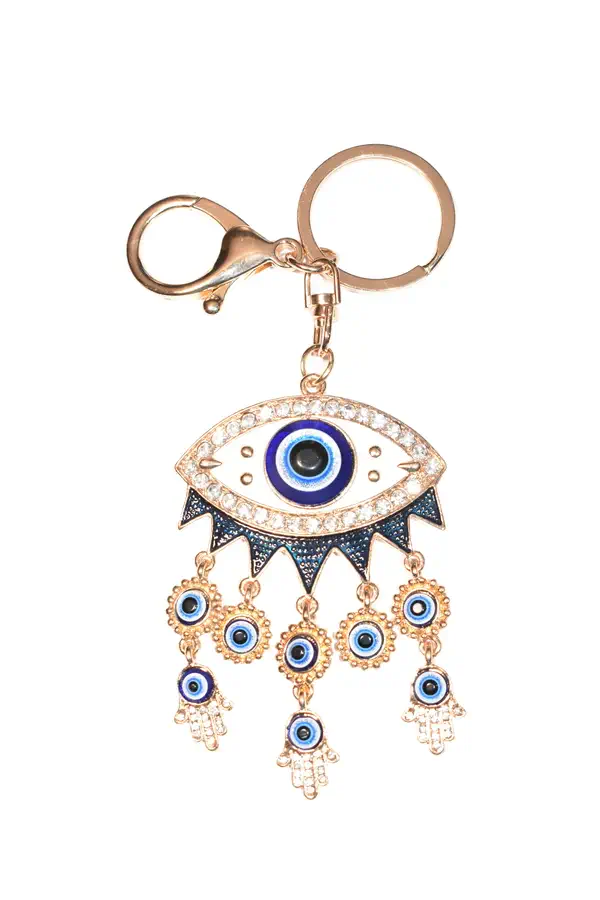 porte-cle oeil Fatma Or