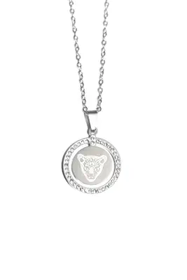 Pendentif félin Argent