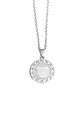 Pendentif félin Argent