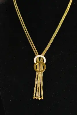 Collier infini Or