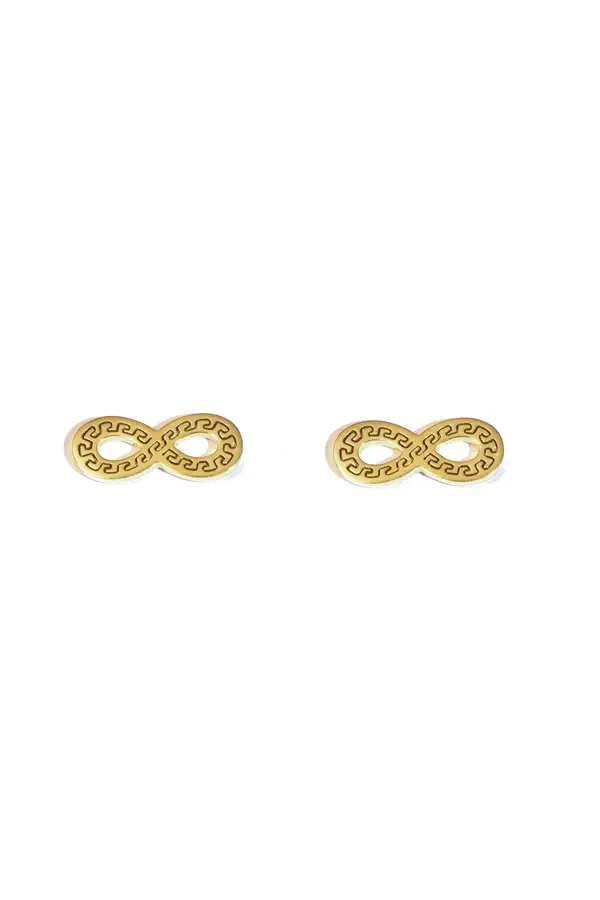 Boucle-d-oreille infini Or