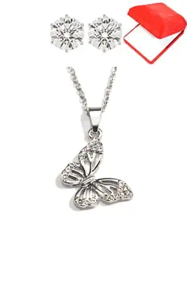 Coffret papillon Argent