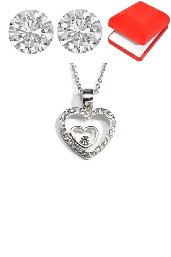 Coffret Coeur Argent