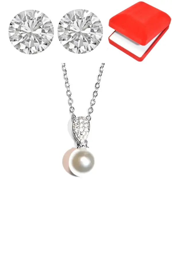 coffret perle Argent