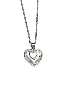 Pendentif coeur Argent