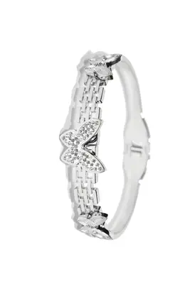 Jonc papillon Argent