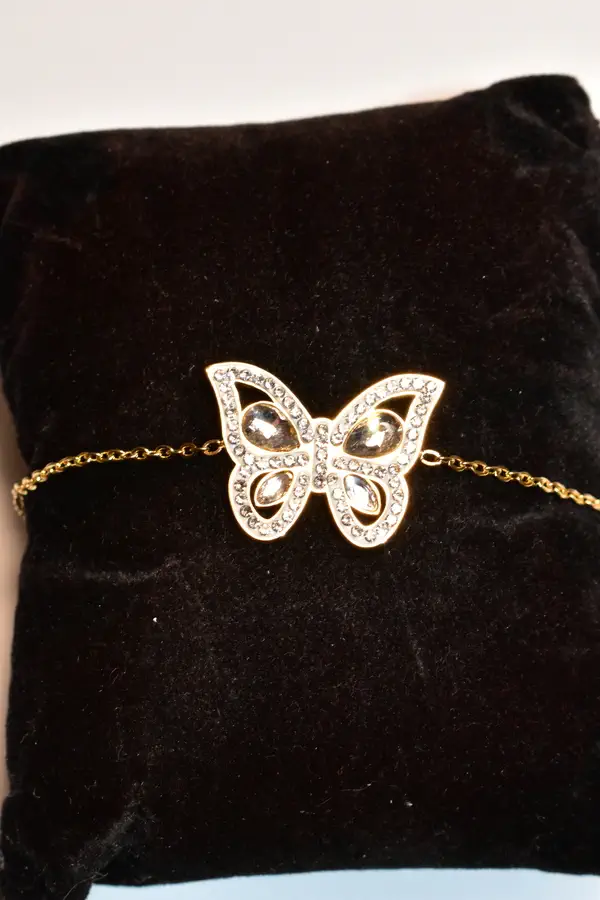 Bracelet papillon Or