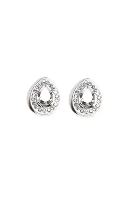 Boucle-d-oreille goutte Argent