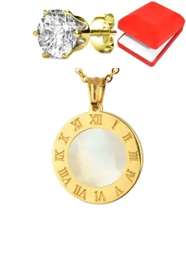 Coffret cercle romain Or