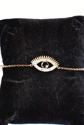 Bracelet oeil Fatma Or