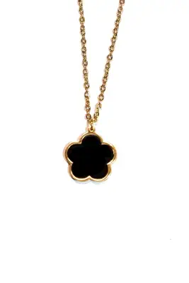 Pendentif Fleur Or SIM915