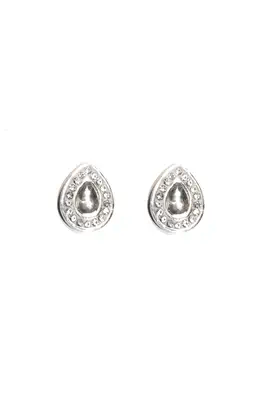 Boucle-d-oreille goutte Argent