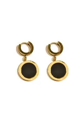 Boucle-d-oreille chiffre romain Or