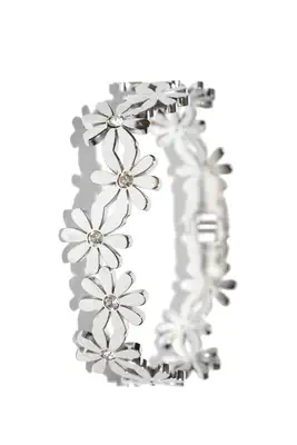 Jonc fleur Argent