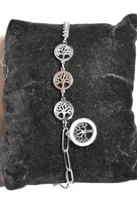 Bracelet arbre de la vie Argent 5F5972 