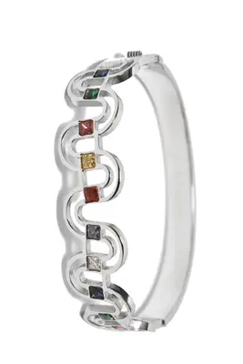 Jonc bracelet Argent 8AC422 