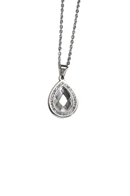 Collier goutte Argent