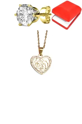 Coffret Coeur Or
