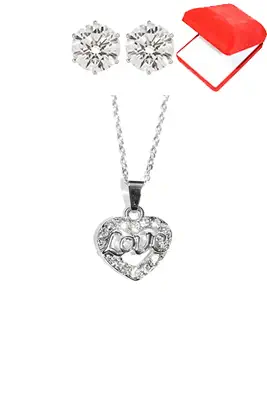 Coffret Coeur love Argent