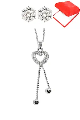 Coffret coeur Argent